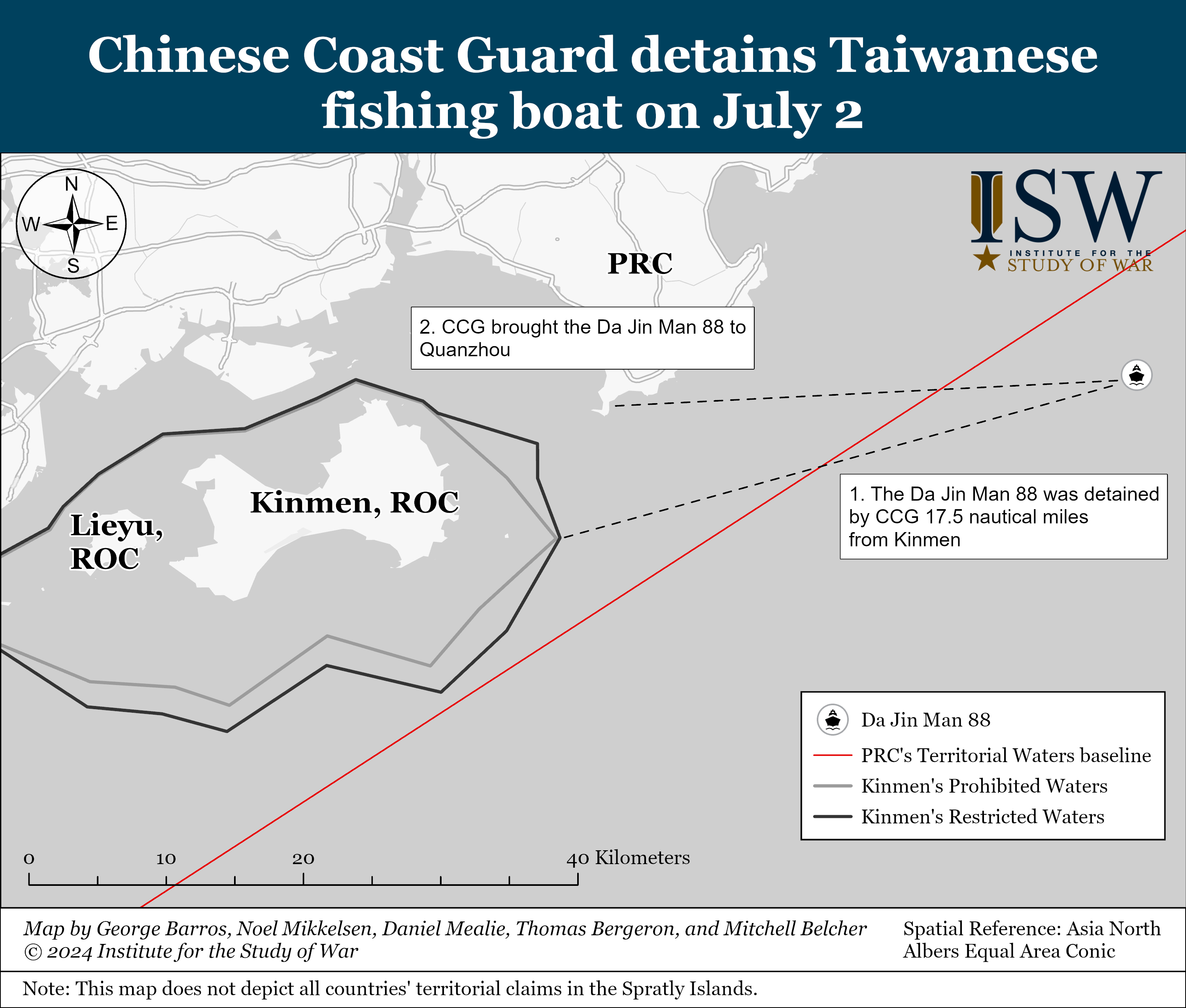 ISW Blog: China-Taiwan Weekly Update, August 16, 2024